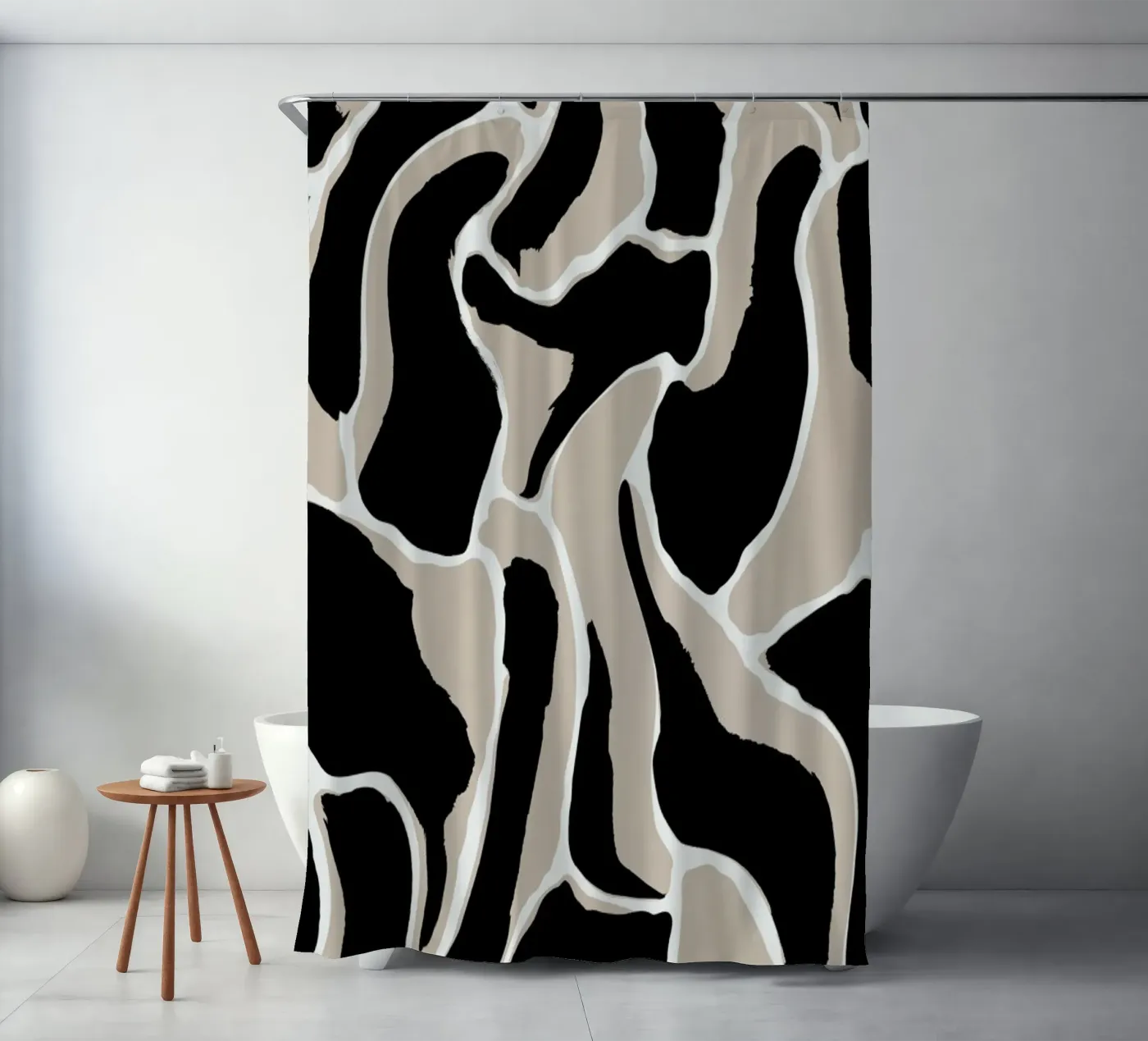 Animal Pattern douchegordijn van treechild