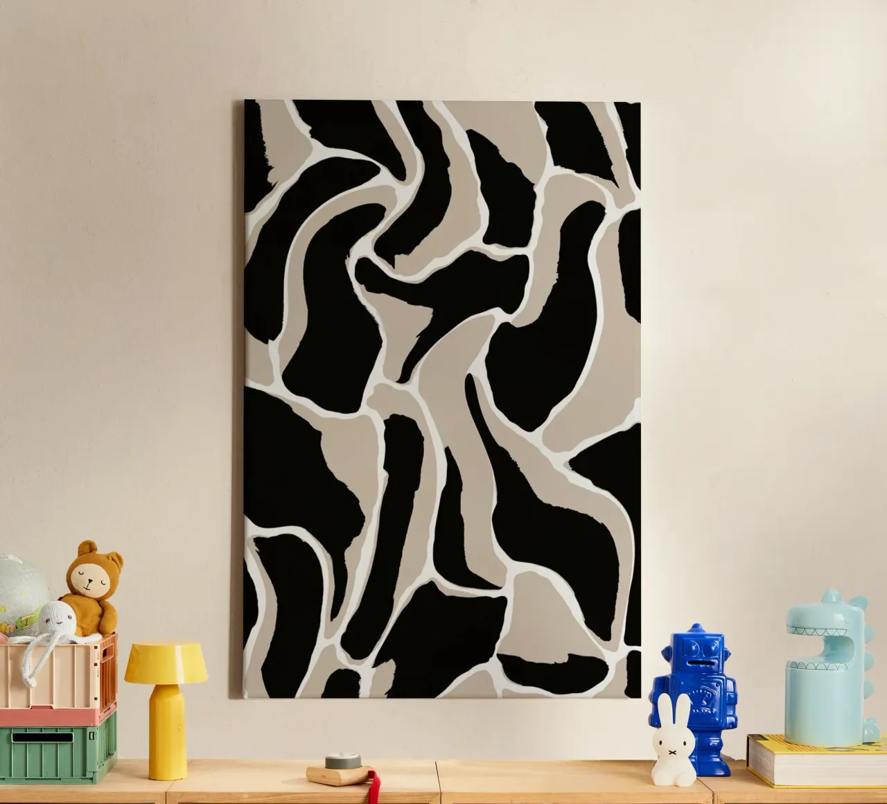 Animal Pattern Leinwand von treechild