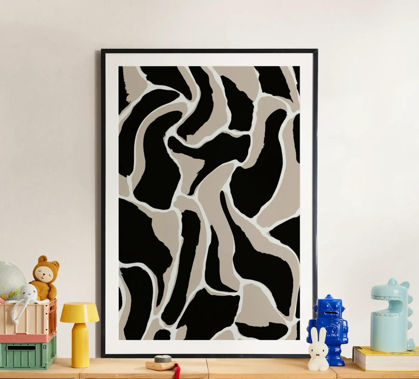 Animal Pattern poster van treechild