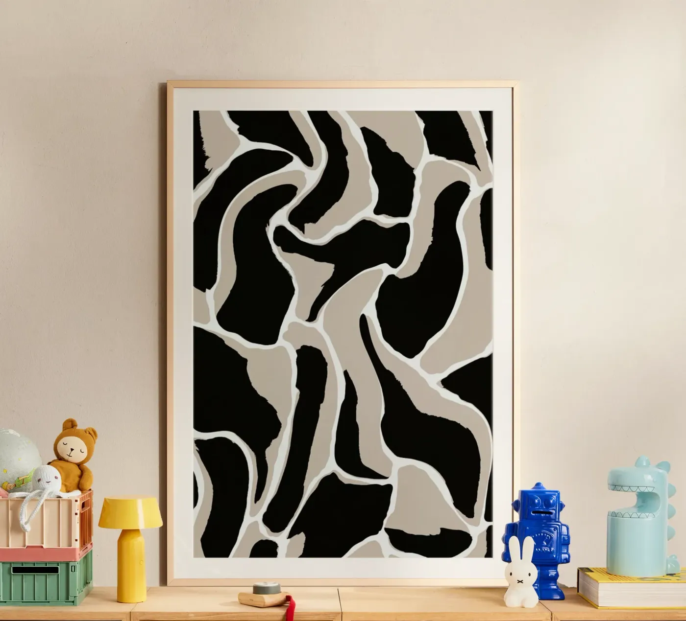 Animal Pattern poster van treechild