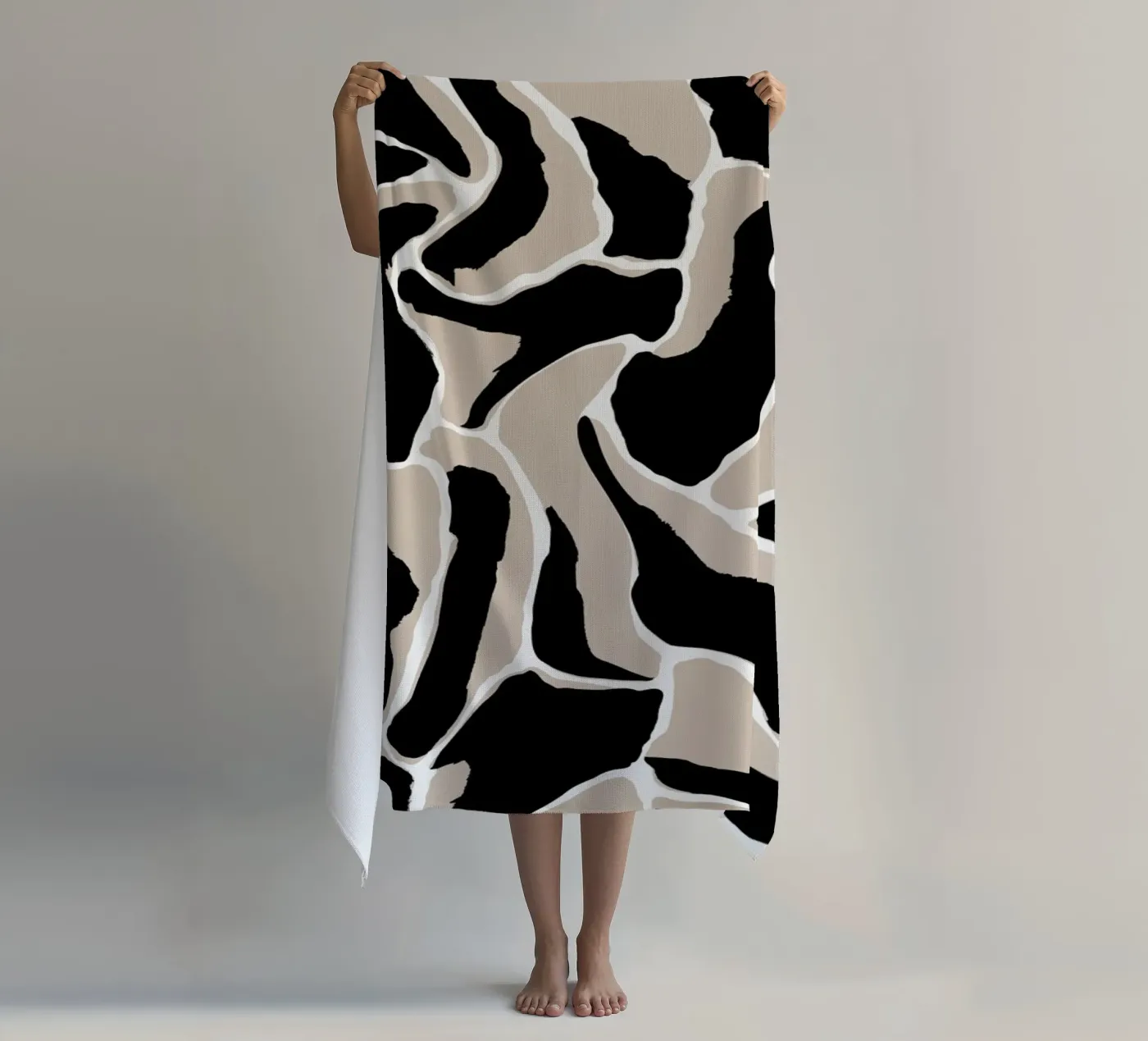 Animal Pattern strandhanddoek van treechild