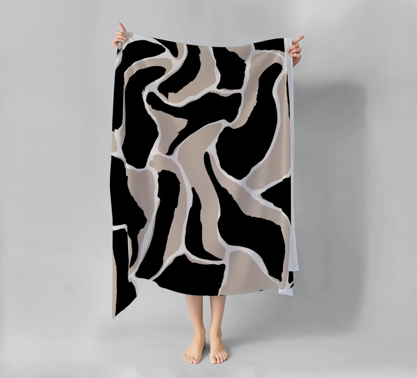 Animal Pattern strandhanddoek van treechild