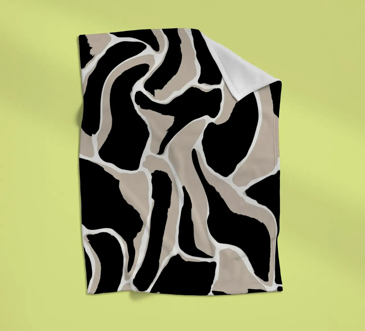 Animal Pattern Fleecedecke von treechild