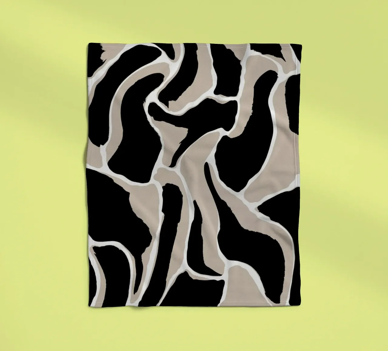 Animal Pattern Fleecedecke von treechild