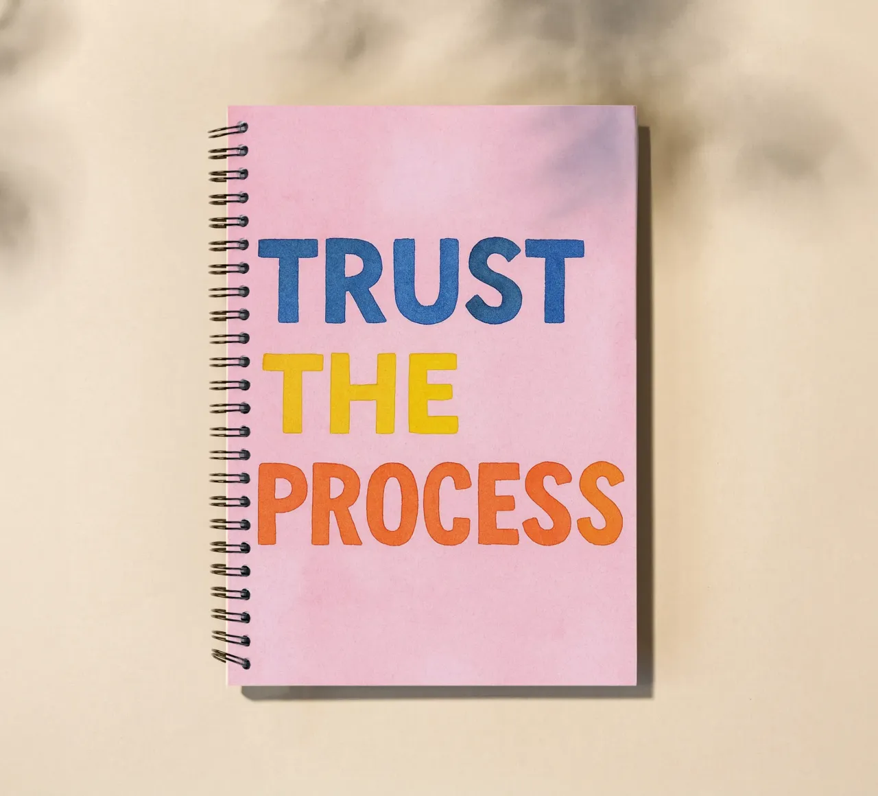 Trust The Process spiral notebook by onelove