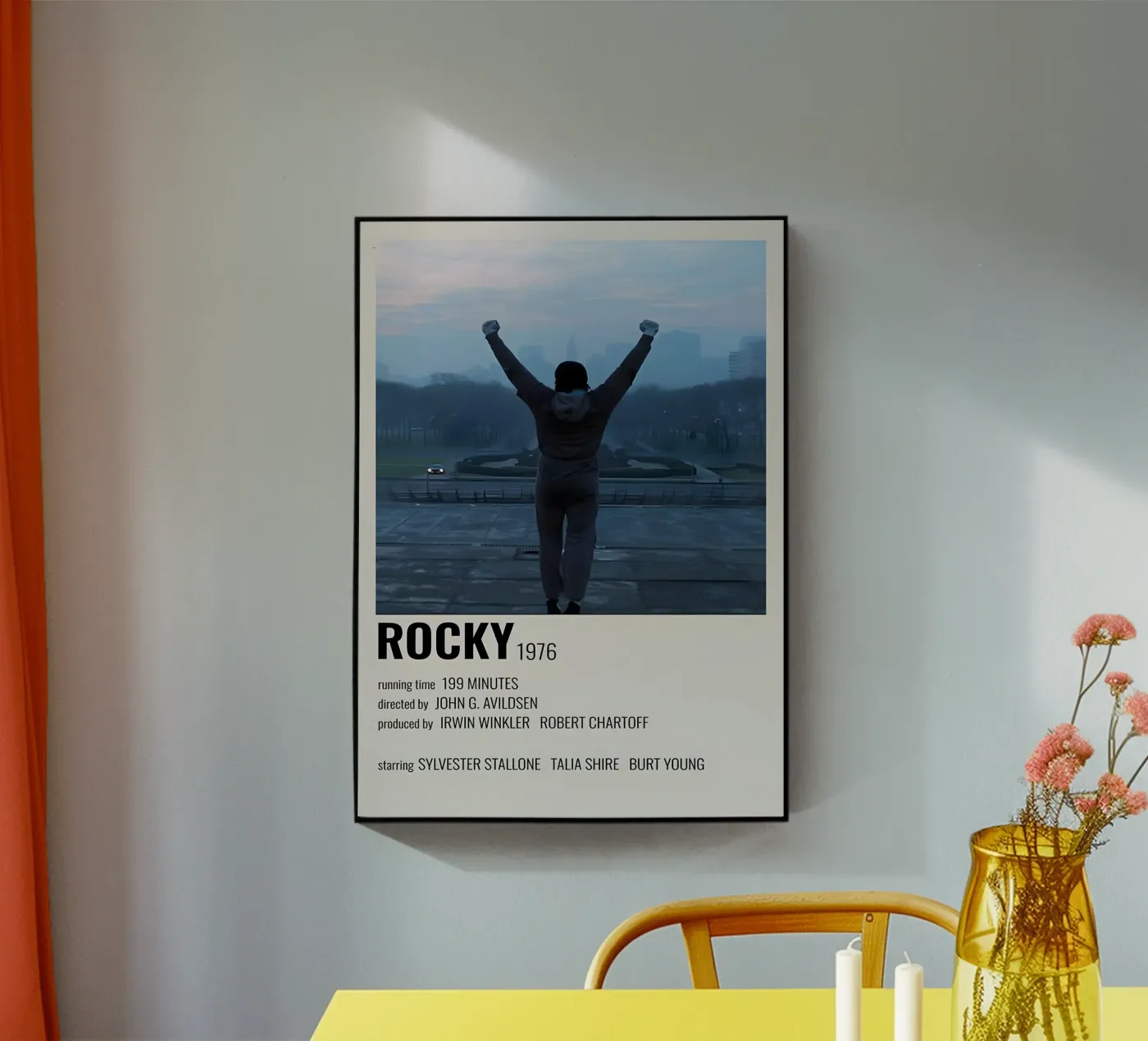 ROCKY 1976 plexiglass da MVFminimalist