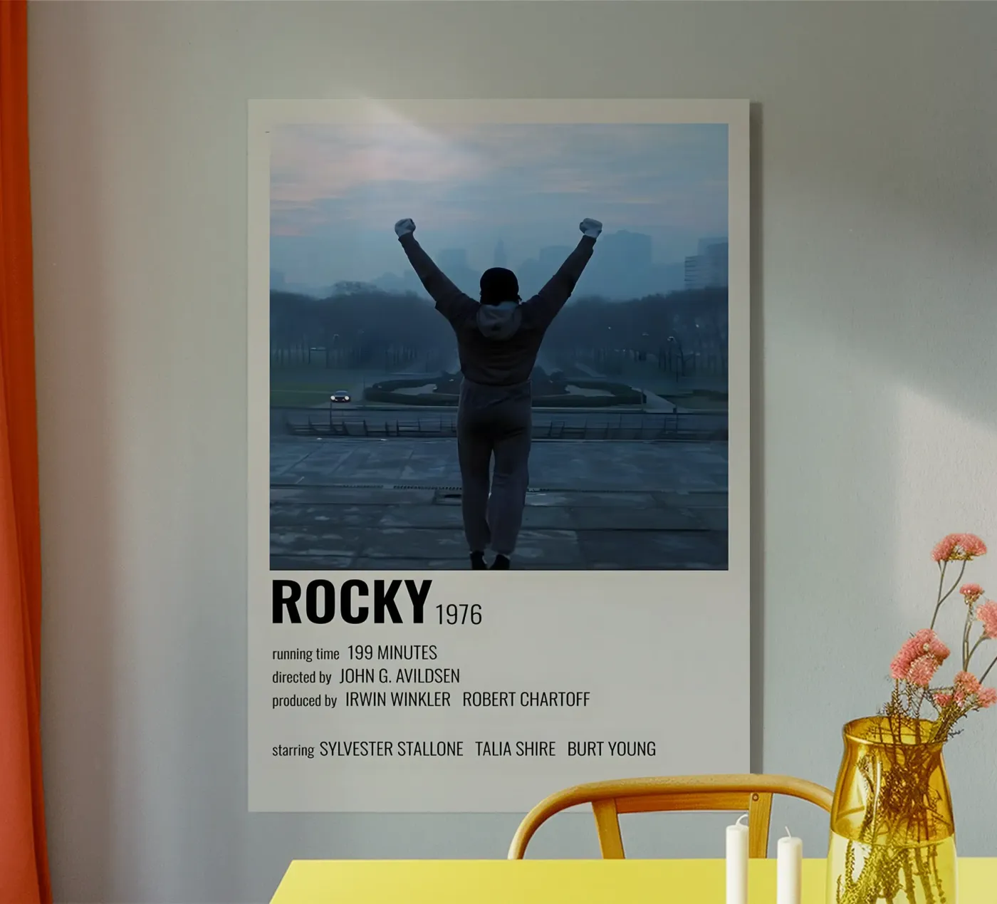 ROCKY 1976 plexiglass da MVFminimalist