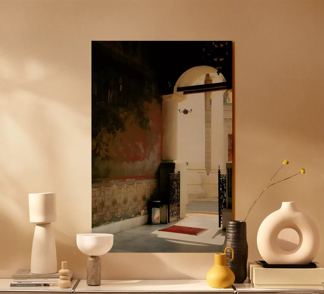 Entrance plexiglass da Sebastian Hilgetag