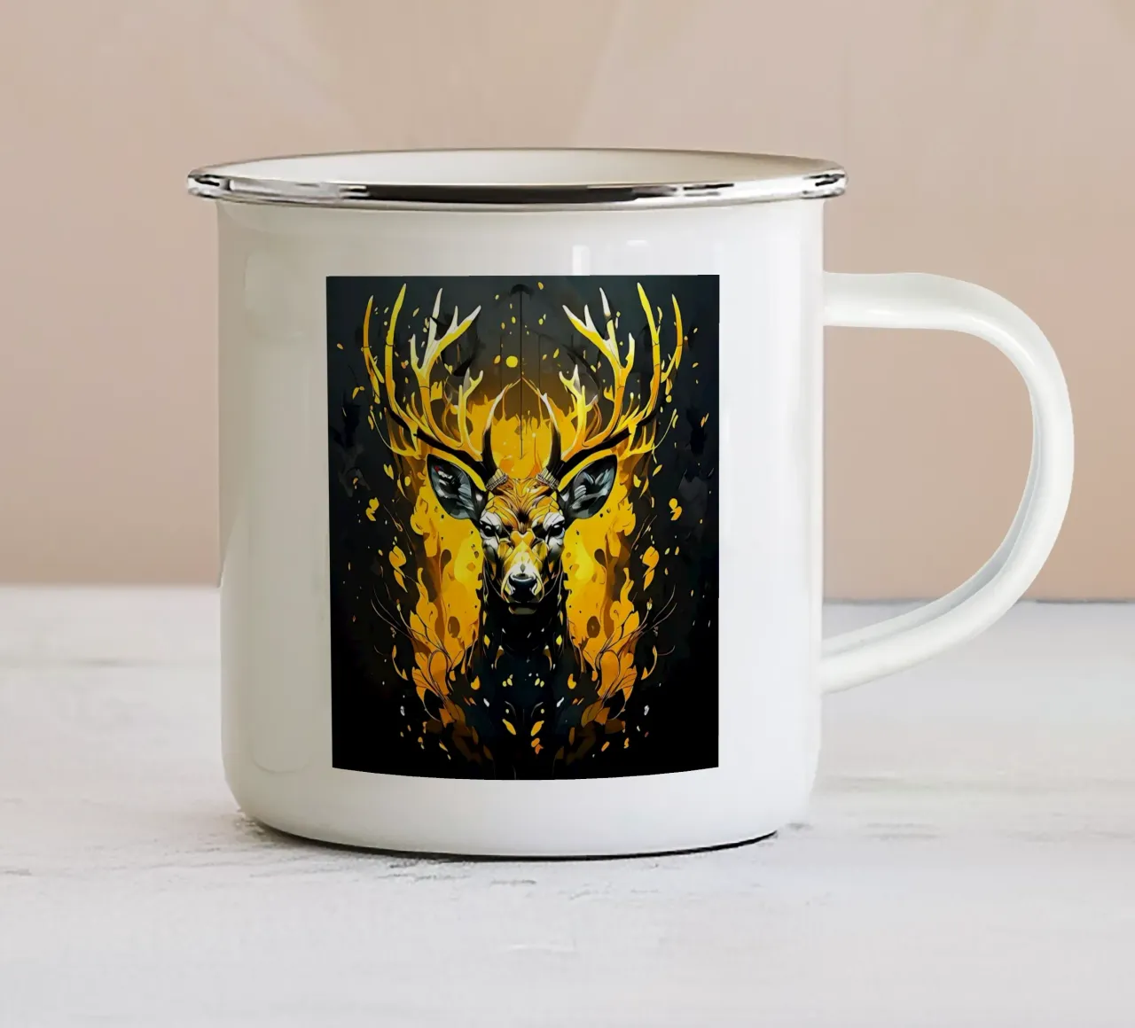 Stile_pastore_G_1 tazza in smalto da Tierisch bunt by LK