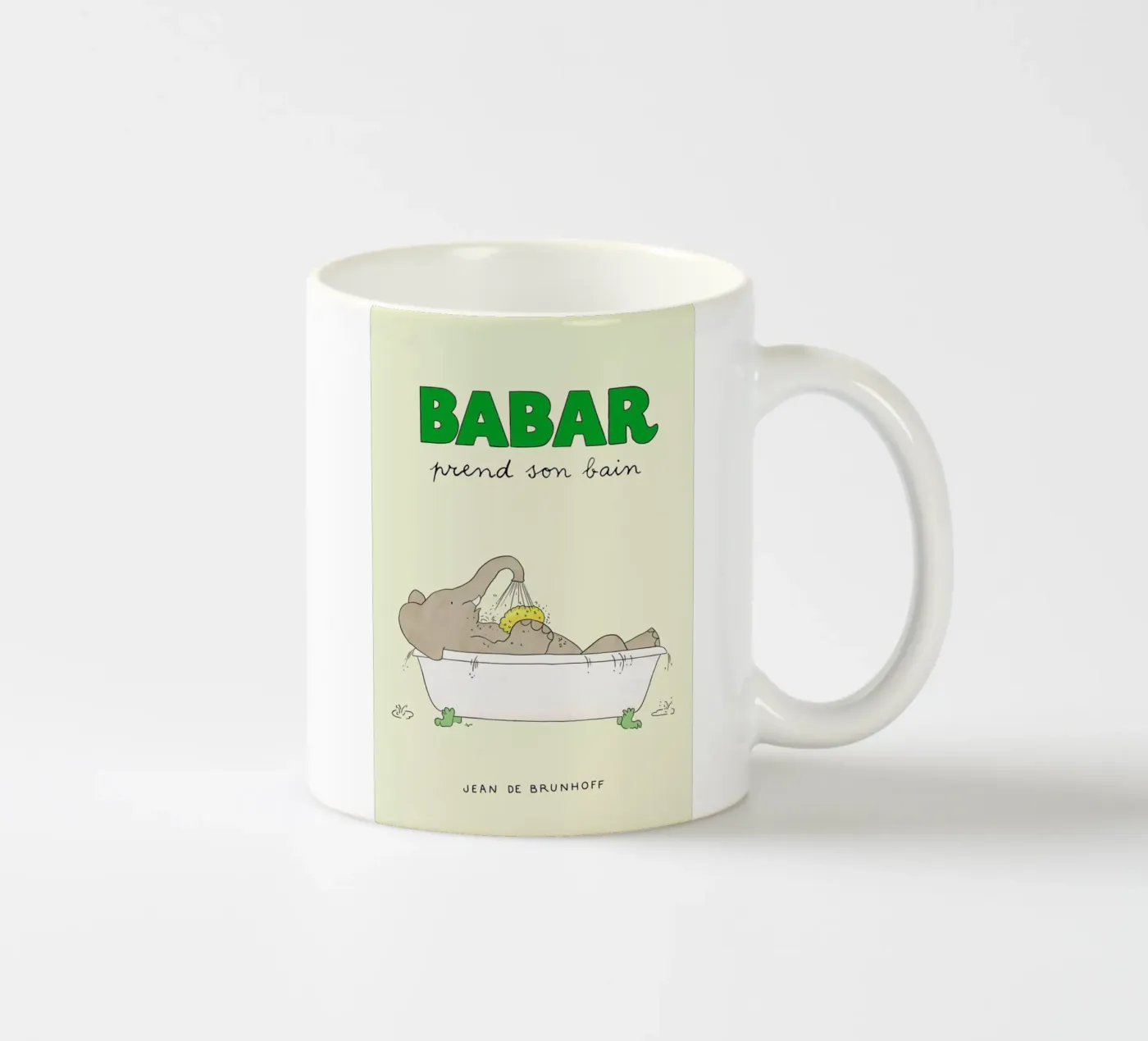 Babar Bathtime ceramic mug by Little Flourishes