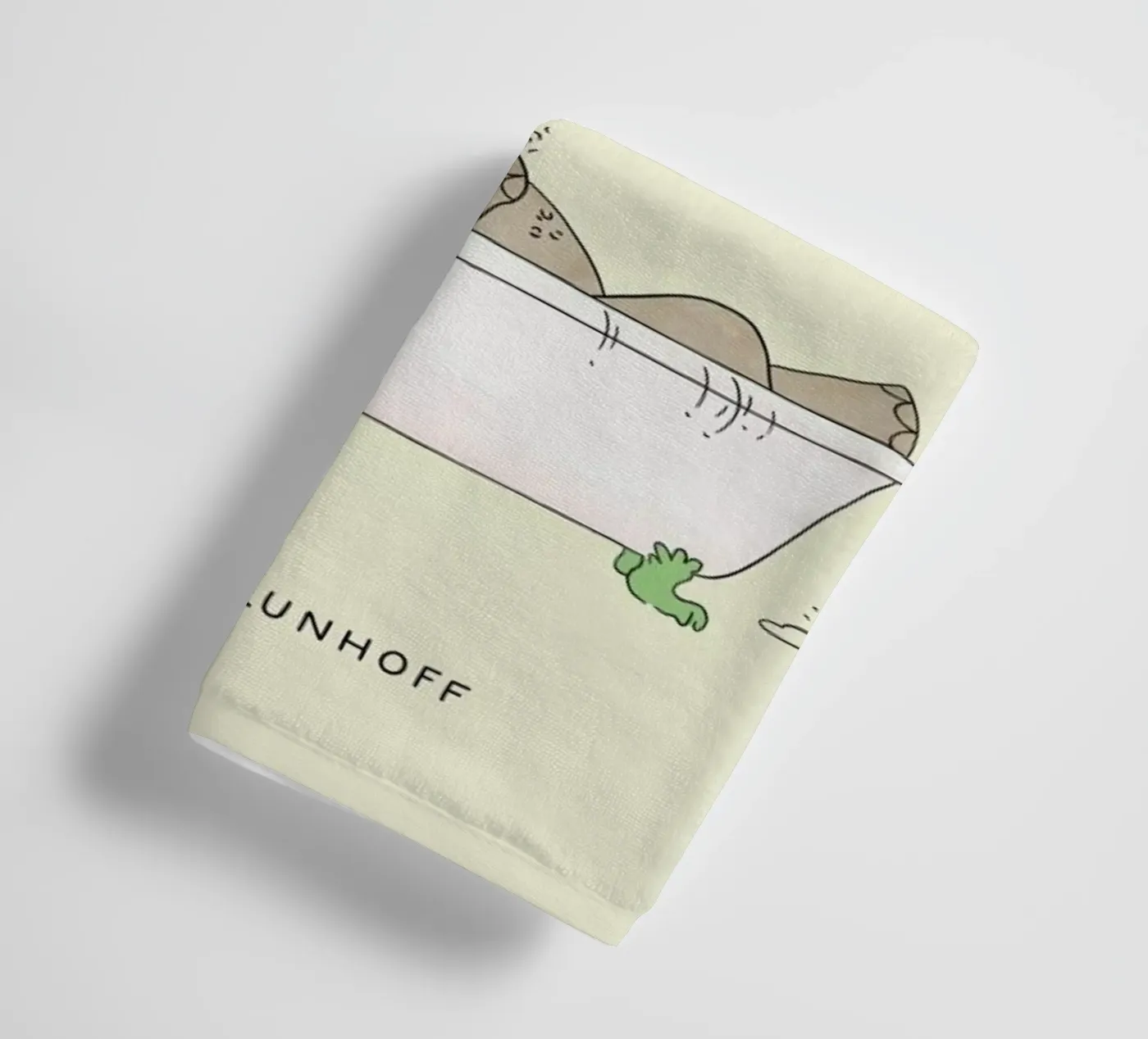 Babar Bathtime towel by Little Flourishes