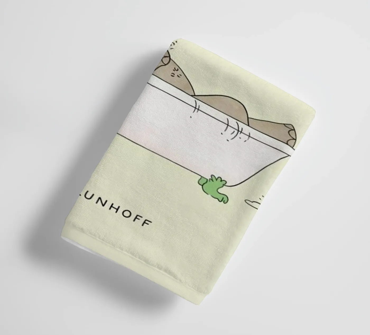 Babar Bathtime badhanddoek van Little Flourishes