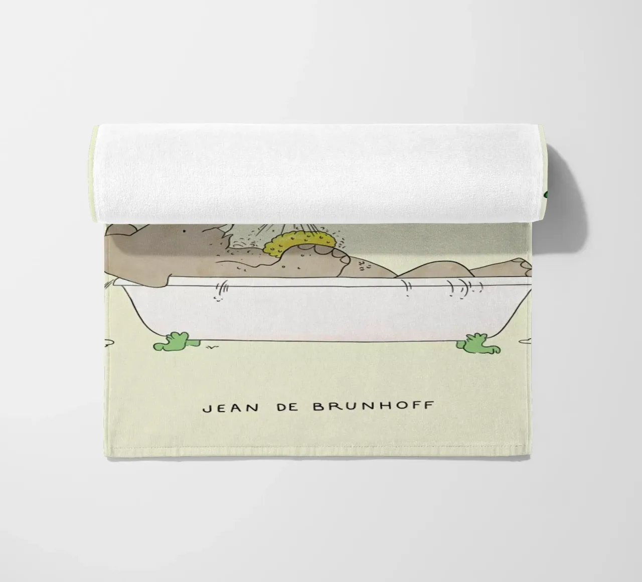 Babar Bathtime telo mare da Little Flourishes