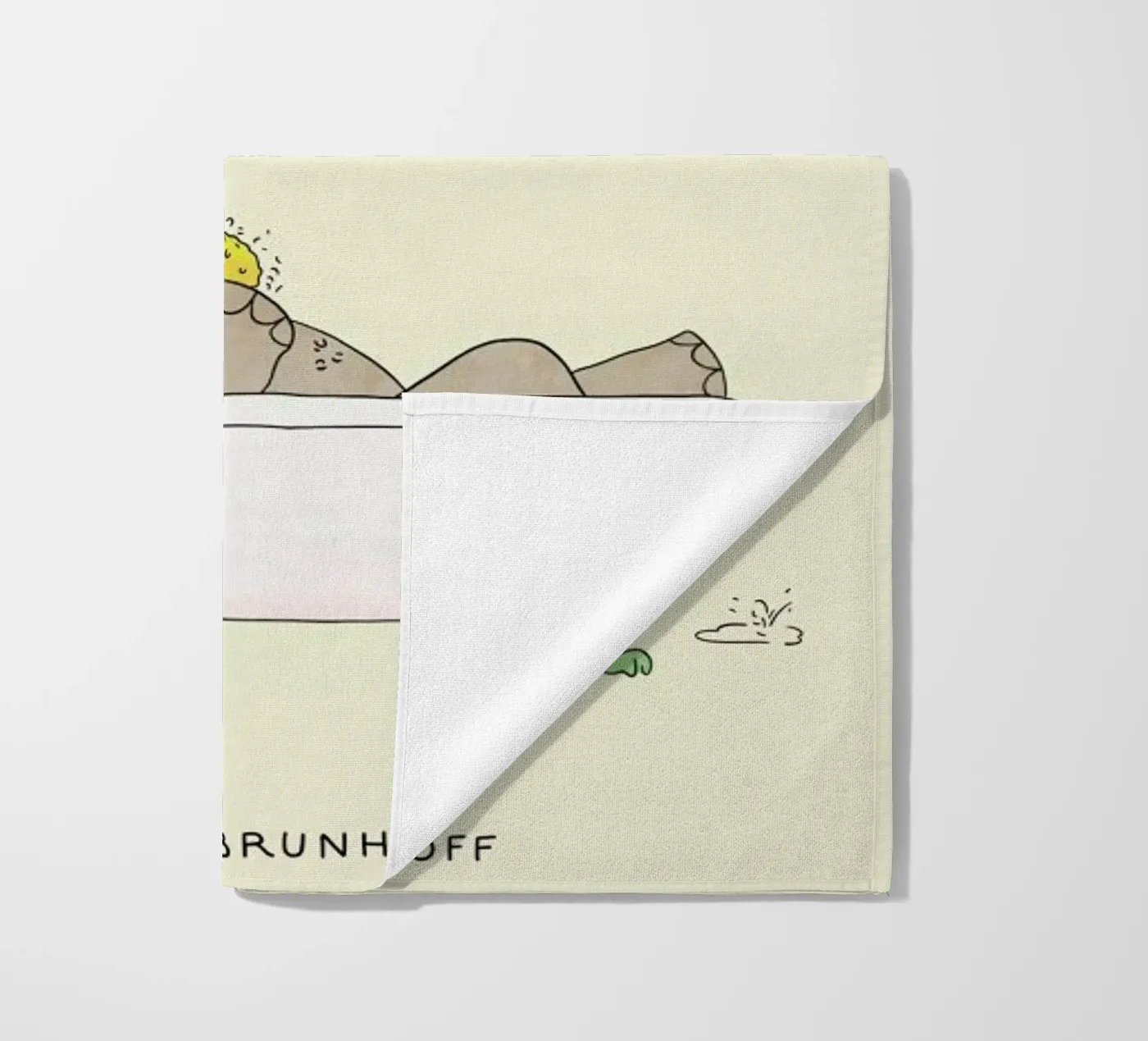 Babar Bathtime telo mare da Little Flourishes