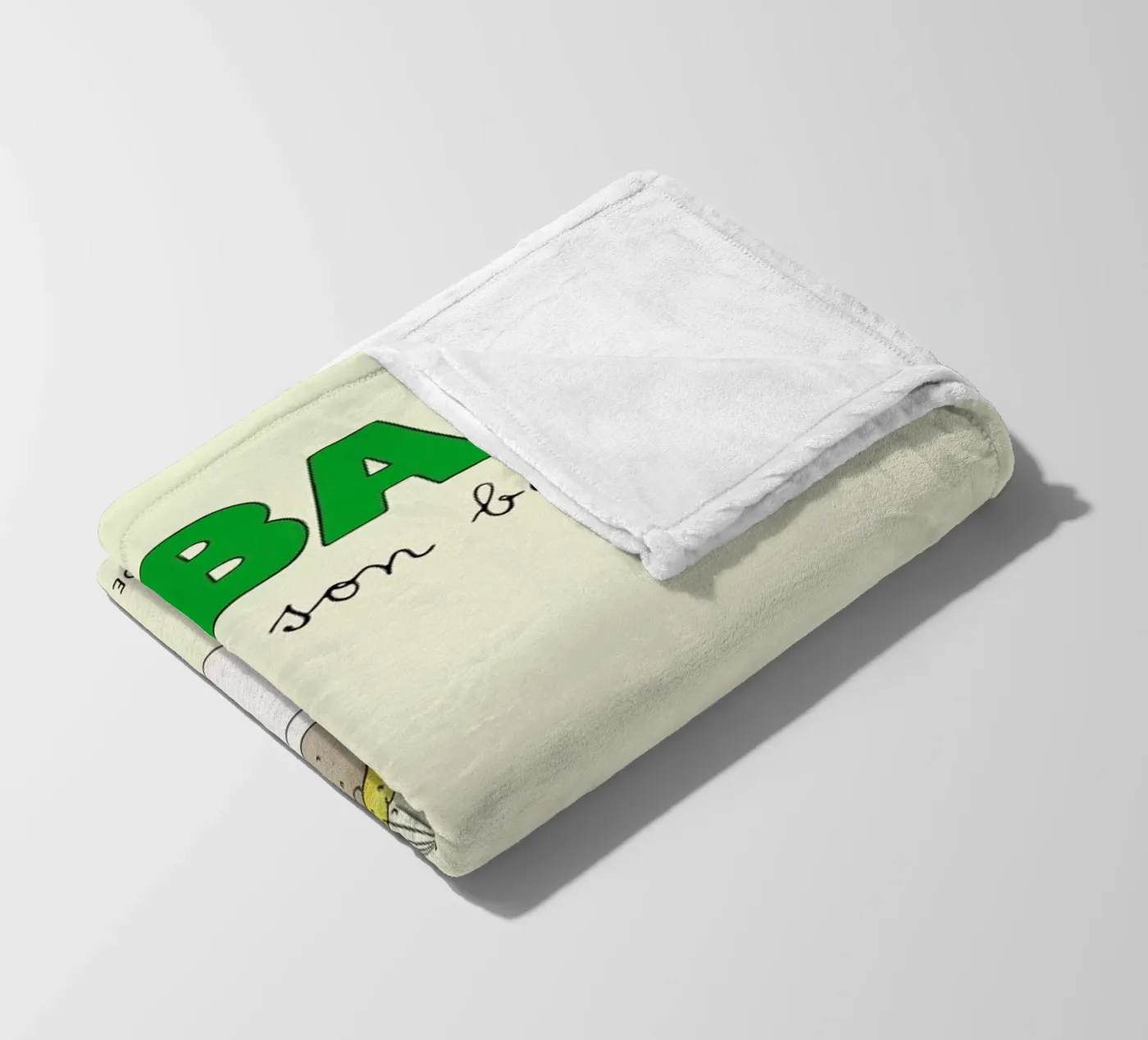 Babar Bathtime Fleecedecke von Little Flourishes