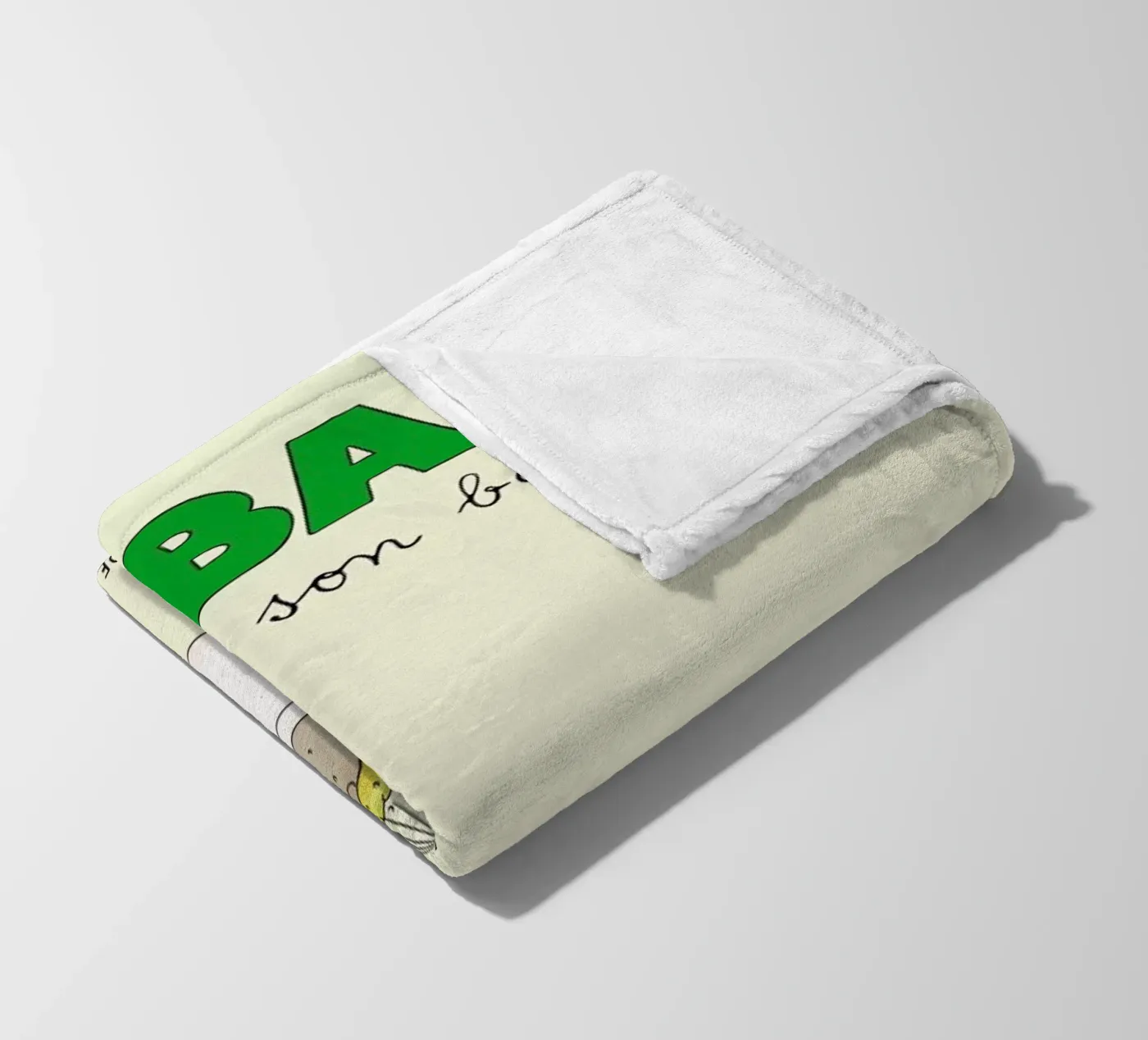 Babar Bathtime Fleecedecke von Little Flourishes