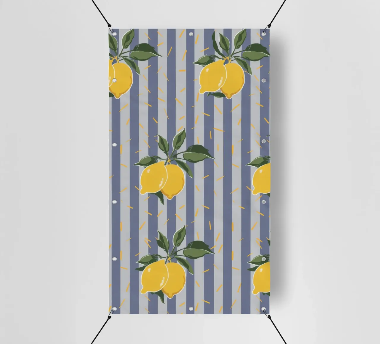 Striscia di rami di limone telo in pvc da Muse Artworks
