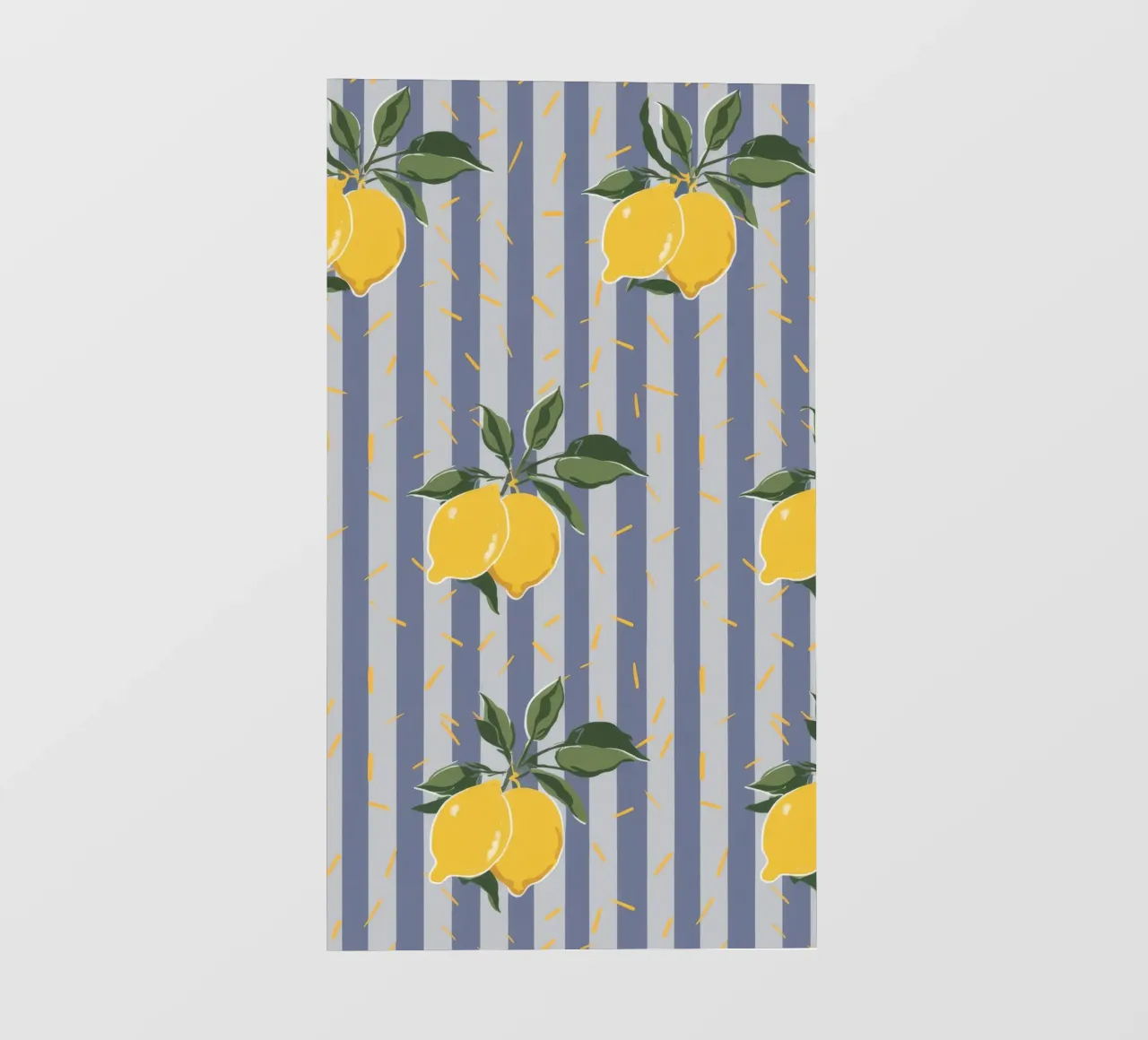 Striscia di rami di limone telo in pvc da Muse Artworks