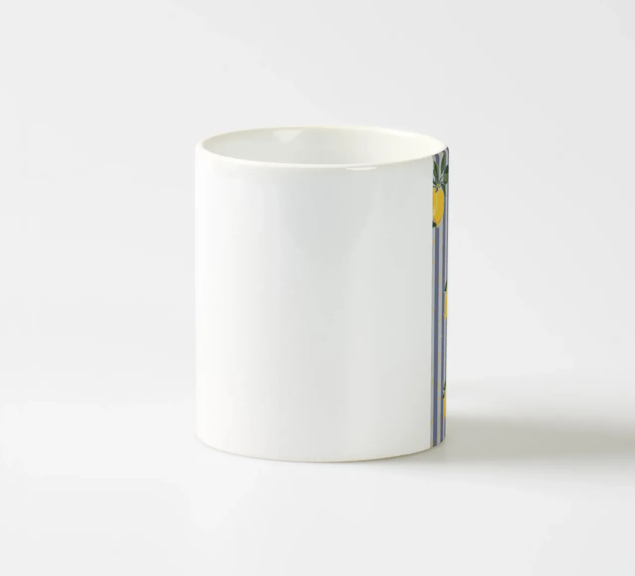 Striscia di rami di limone tazza in ceramica da Muse Artworks