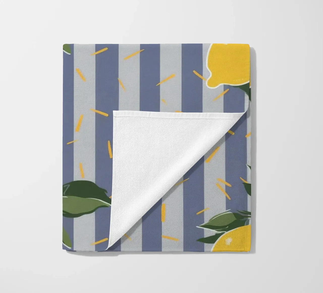 Striscia di rami di limone telo mare da Muse Artworks