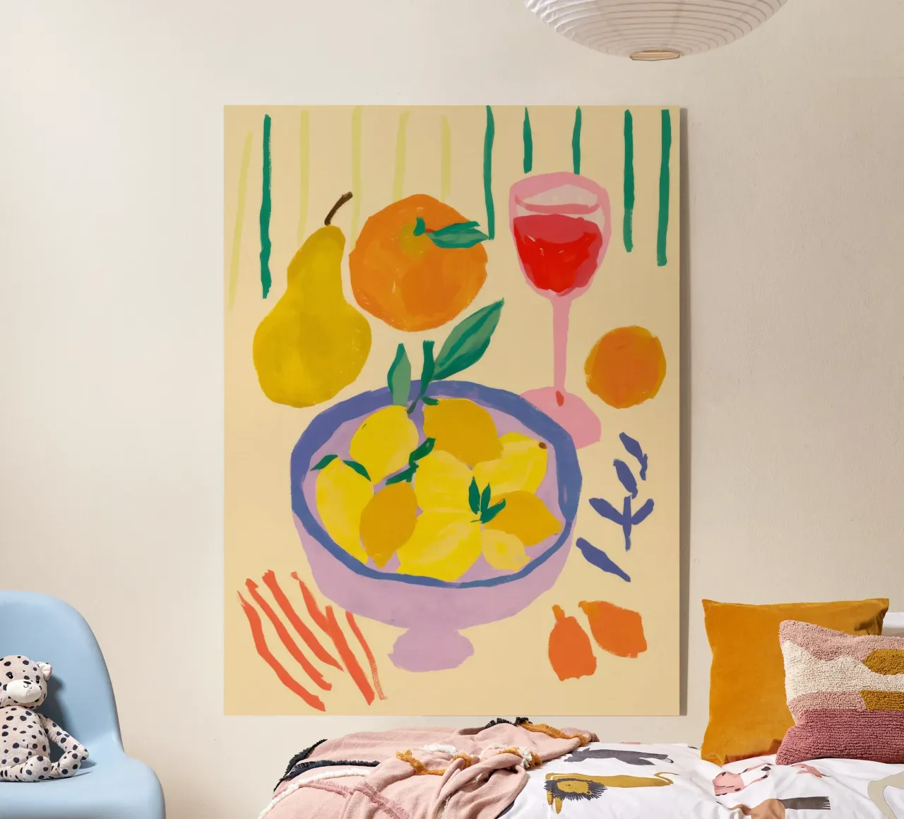 Arancia e pera Stillness plexiglass da Haven Fantasy