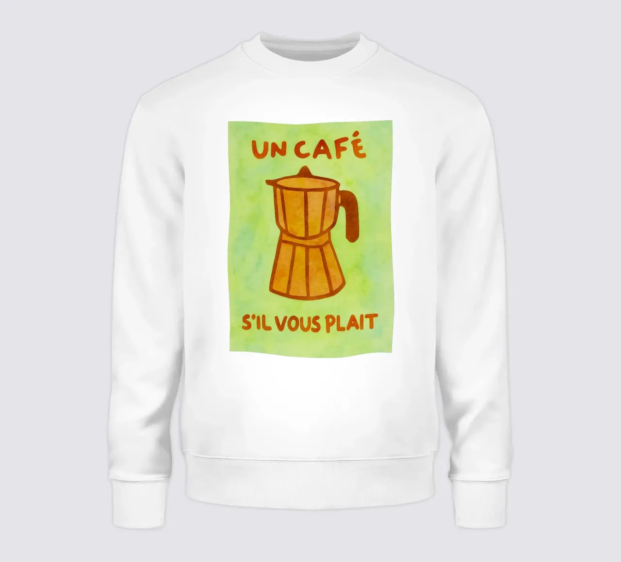 treccia di seta senza caffè felpa da onelove