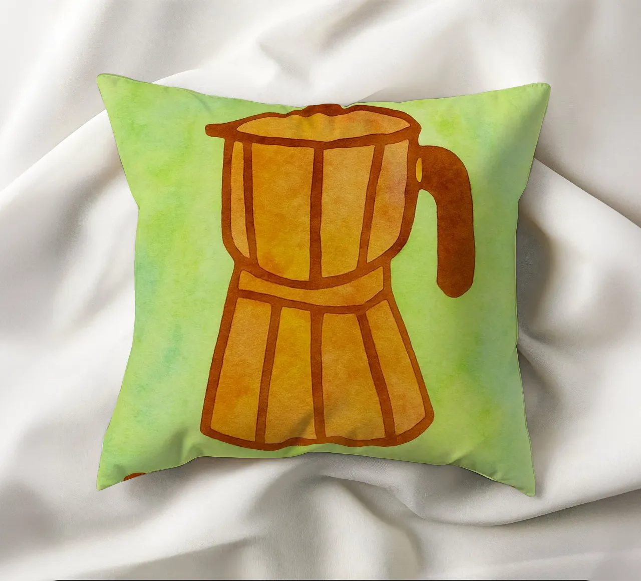 treccia di seta senza caffè cuscino da onelove