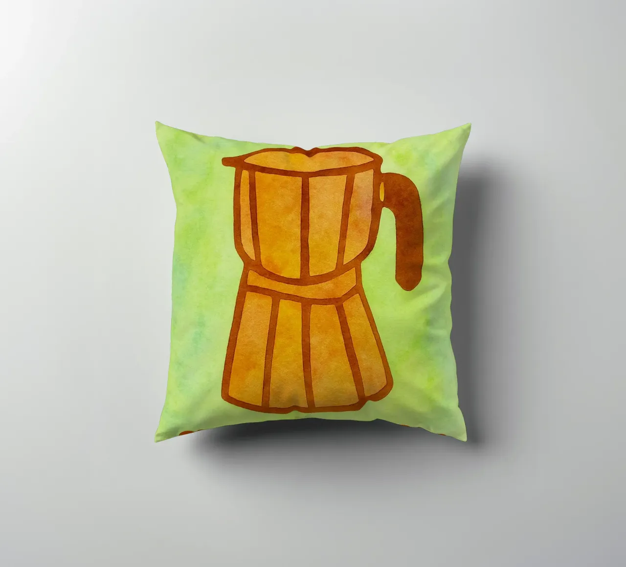 treccia di seta senza caffè cuscino da onelove