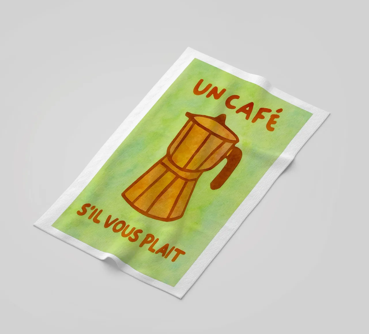 treccia di seta senza caffè telo mare da onelove