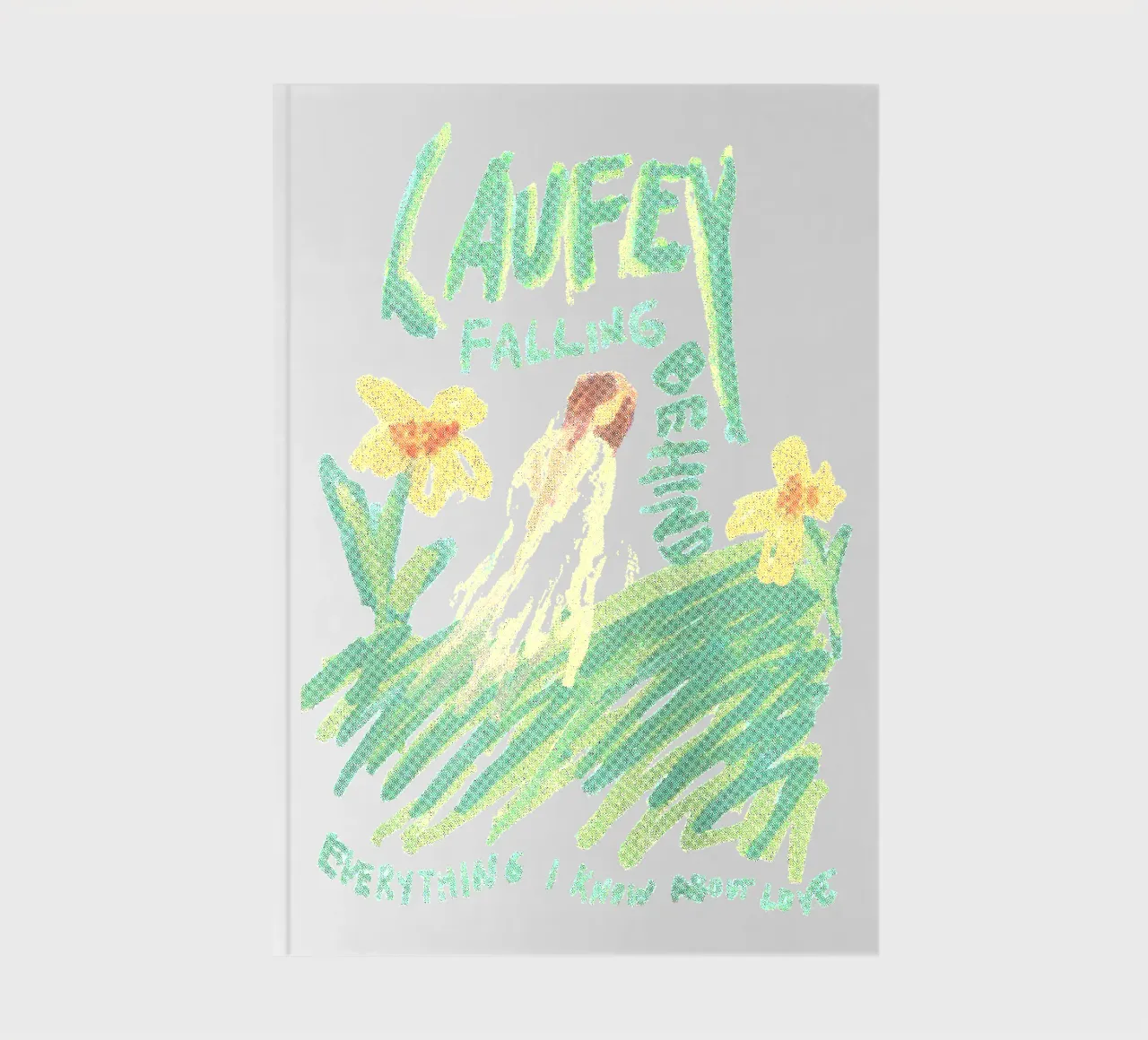Laufey Falling Behind Lfy notebook by carleemiller