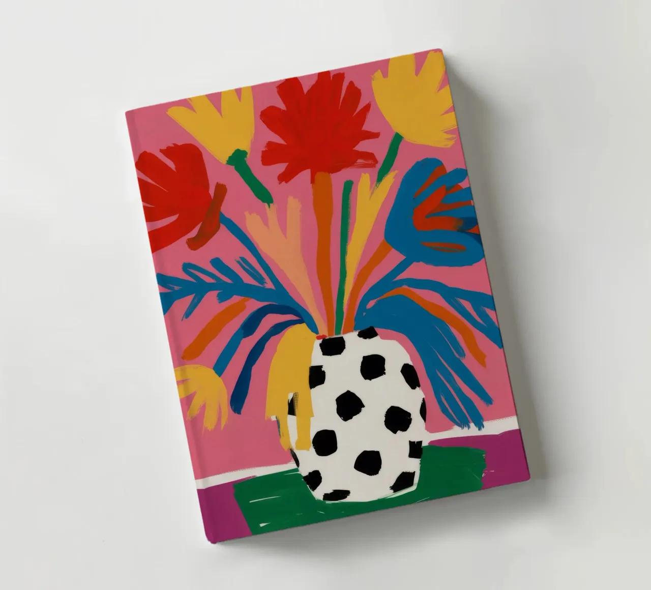 Dalmatian Vase Pop notebook by Fable Tempa
