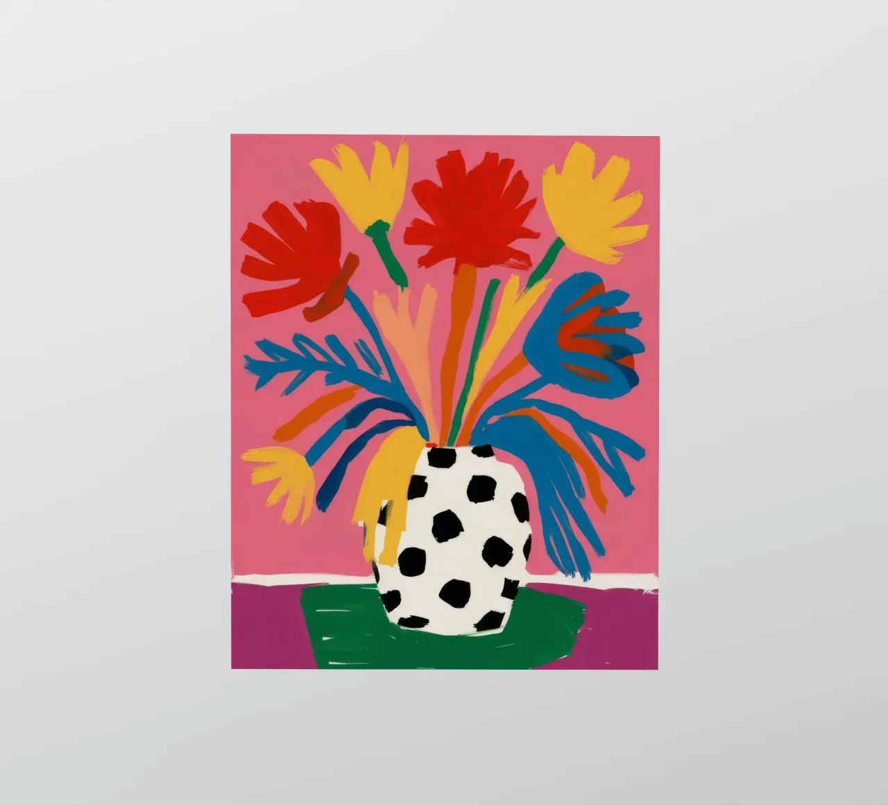 Dalmatian Vase Pop sticker by Fable Tempa