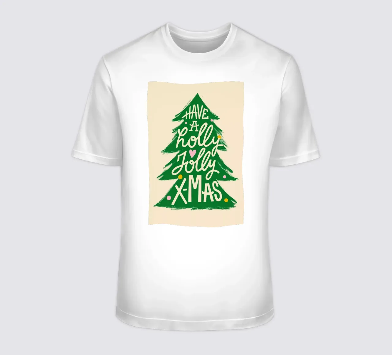 Holly Jolly X-Mas t-shirt by Studio One