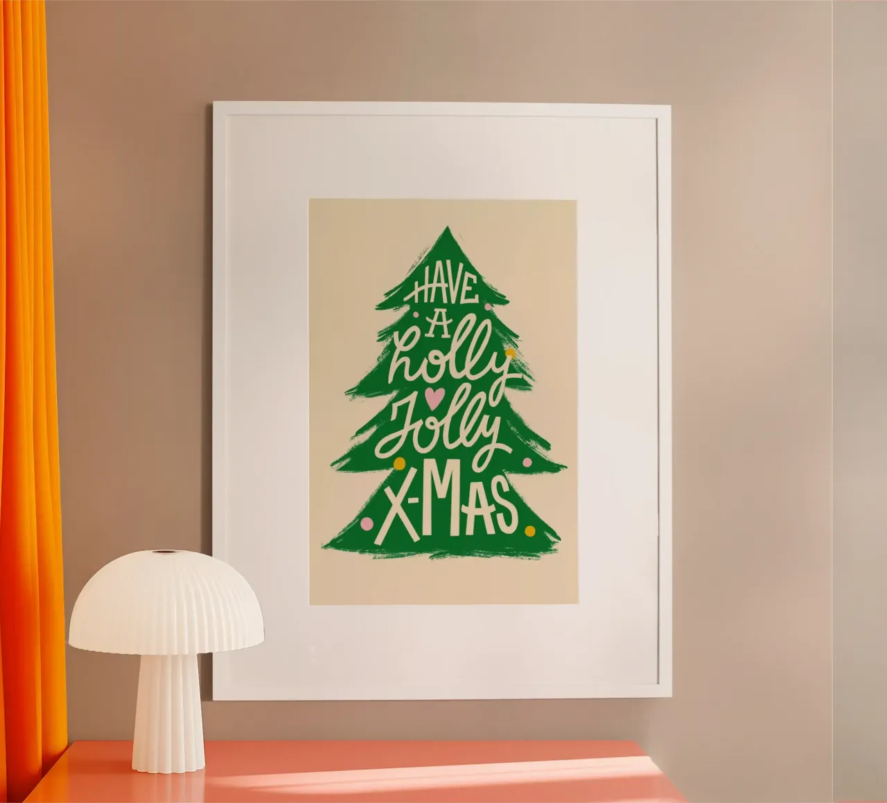 Holly Jolly X-Mas hahnemühle van Studio One