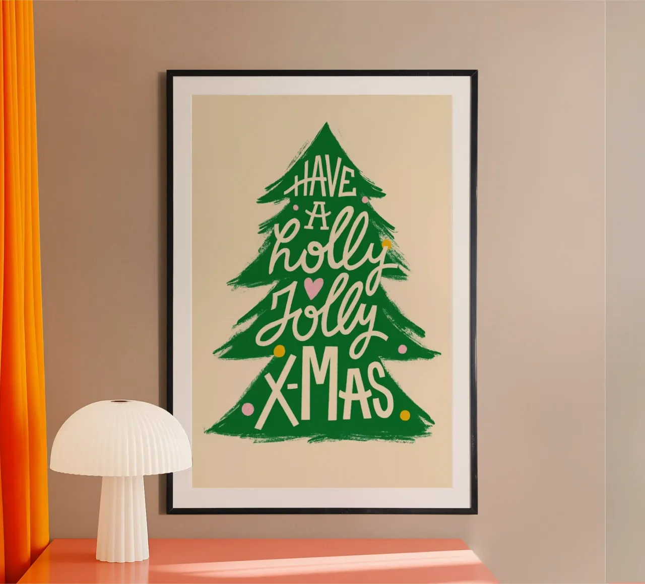 Holly Jolly X-Mas hahnemühle van Studio One