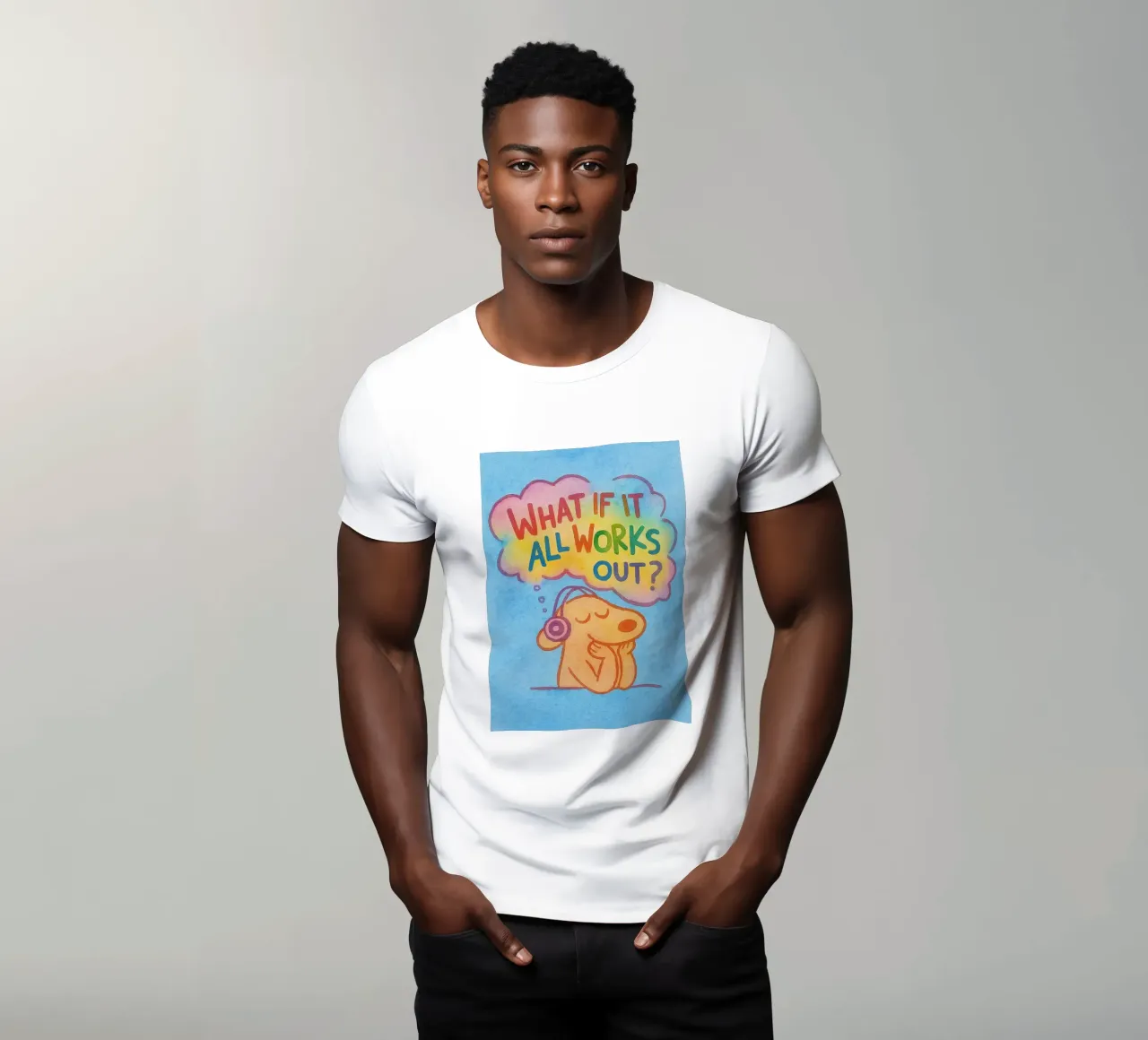 Was, wenn alles klappt? T-Shirt von onelove