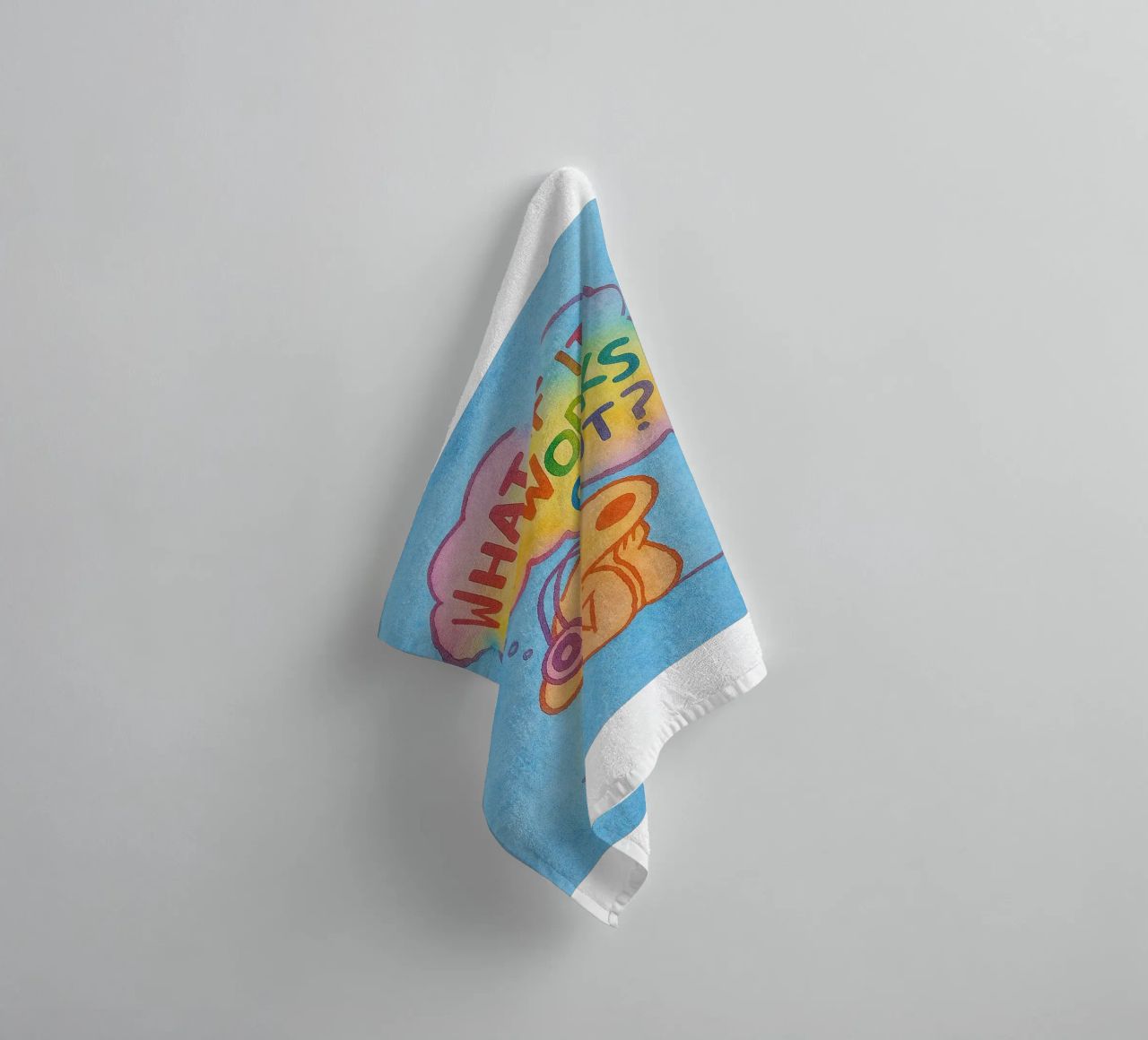 What If It All Works Out towel by onelove