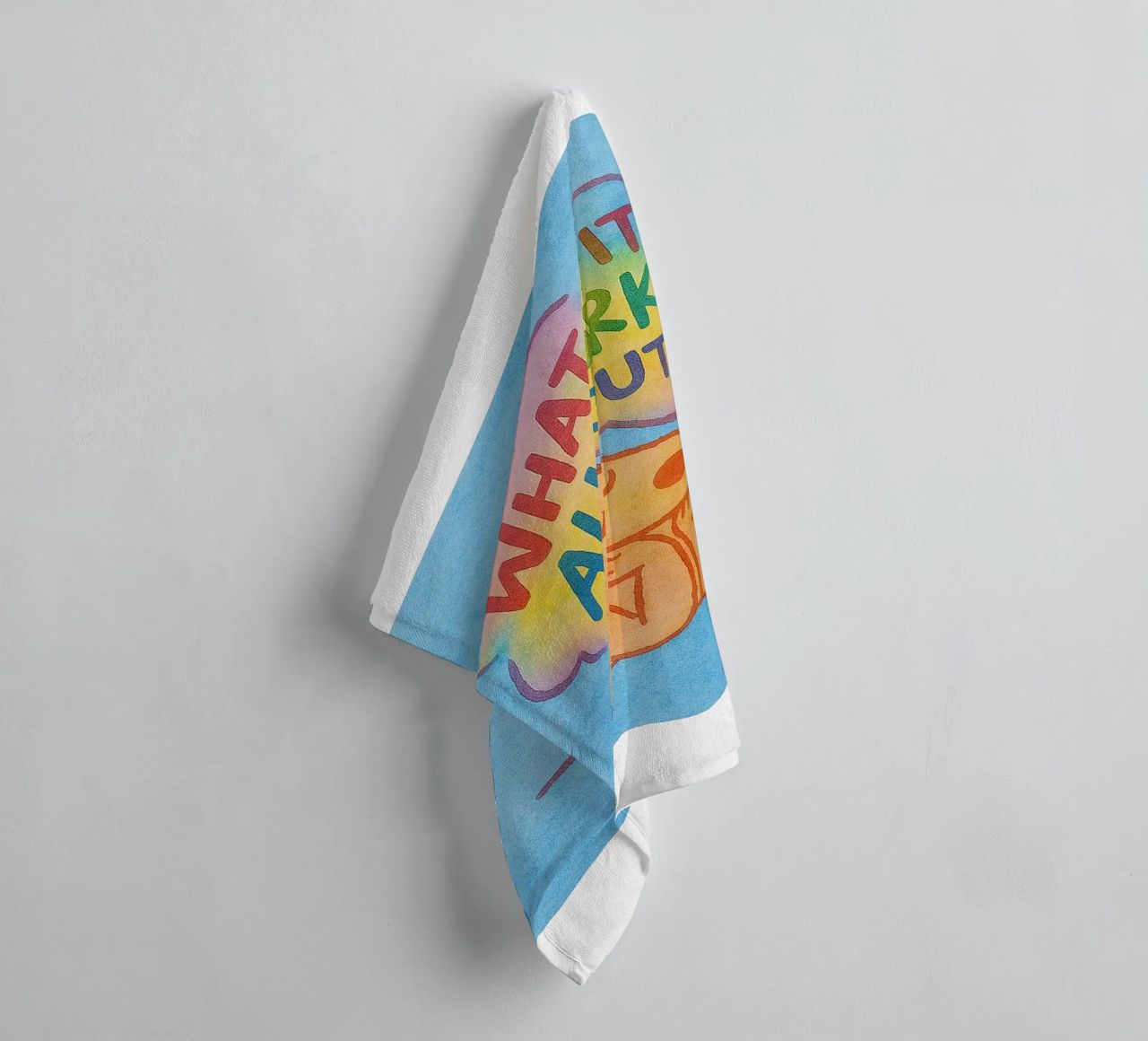 What If It All Works Out towel by onelove