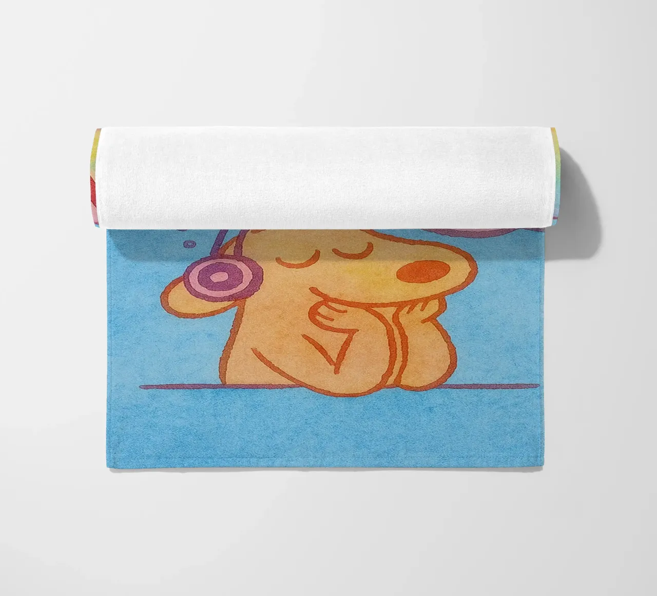 What If It All Works Out beach towel by onelove