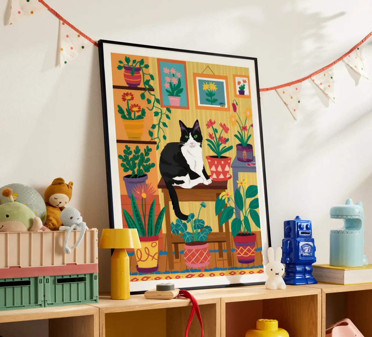 Tuxedo Cat Sanctuary hahnemühle by FadeAura