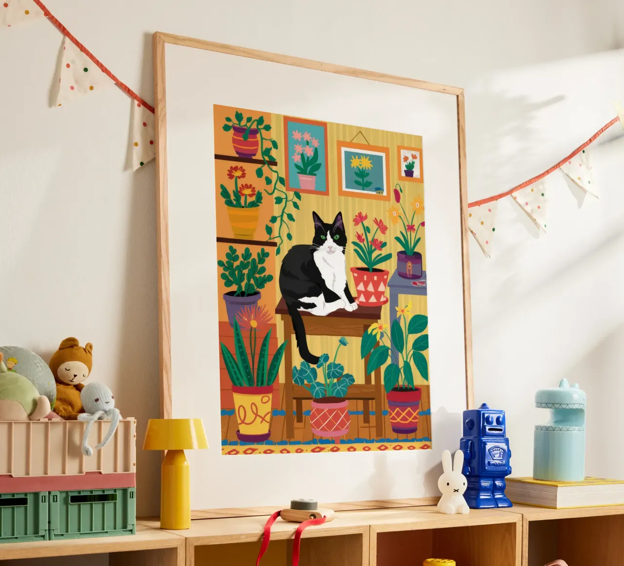 Tuxedo Cat Sanctuary hahnemühle by FadeAura