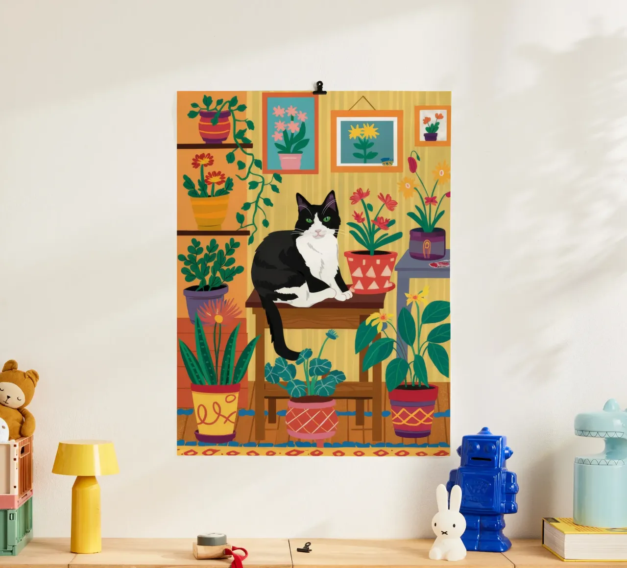 Tuxedo Cat Sanctuary hahnemühle by FadeAura