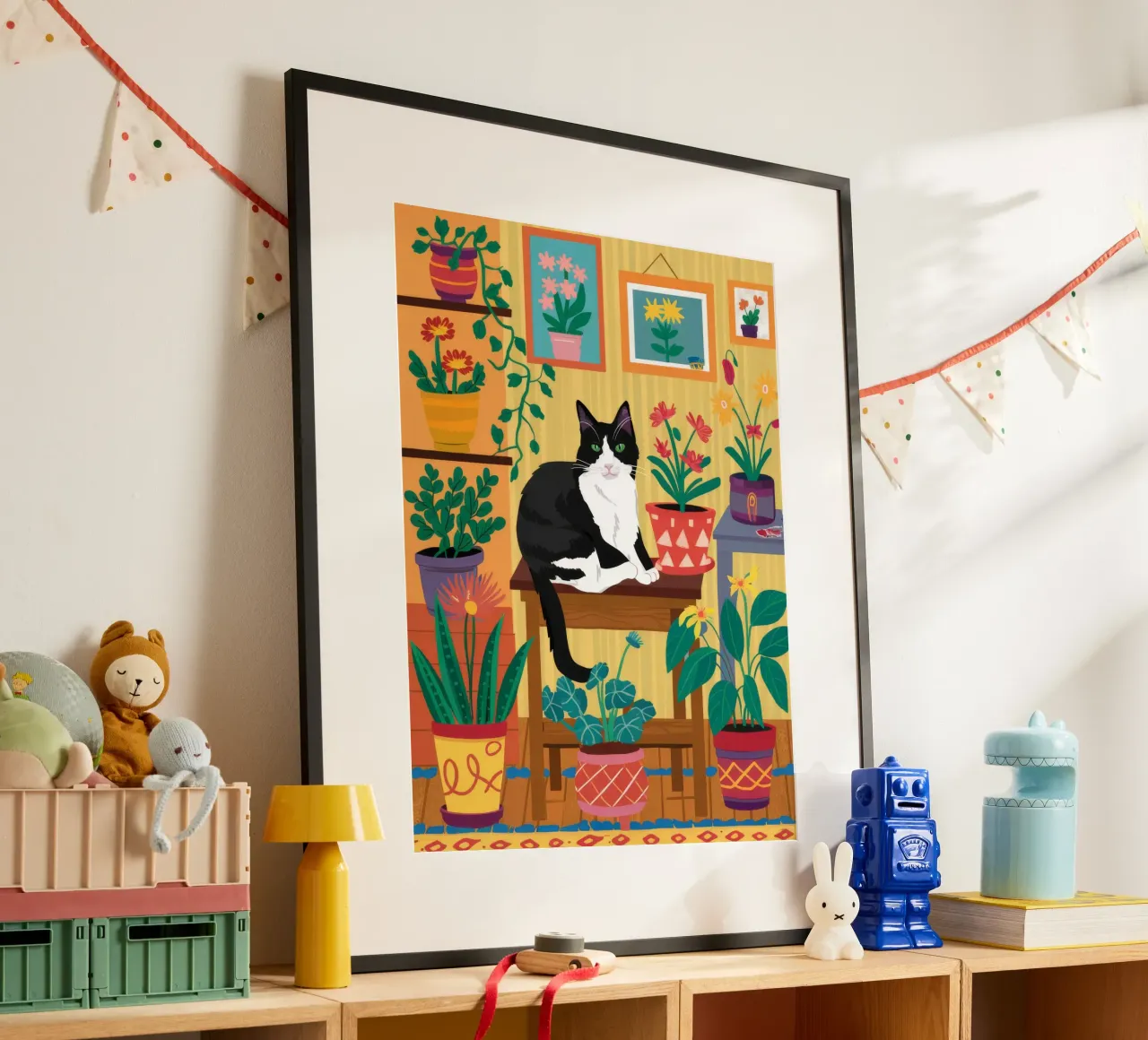 Tuxedo Cat Sanctuary hahnemühle by FadeAura