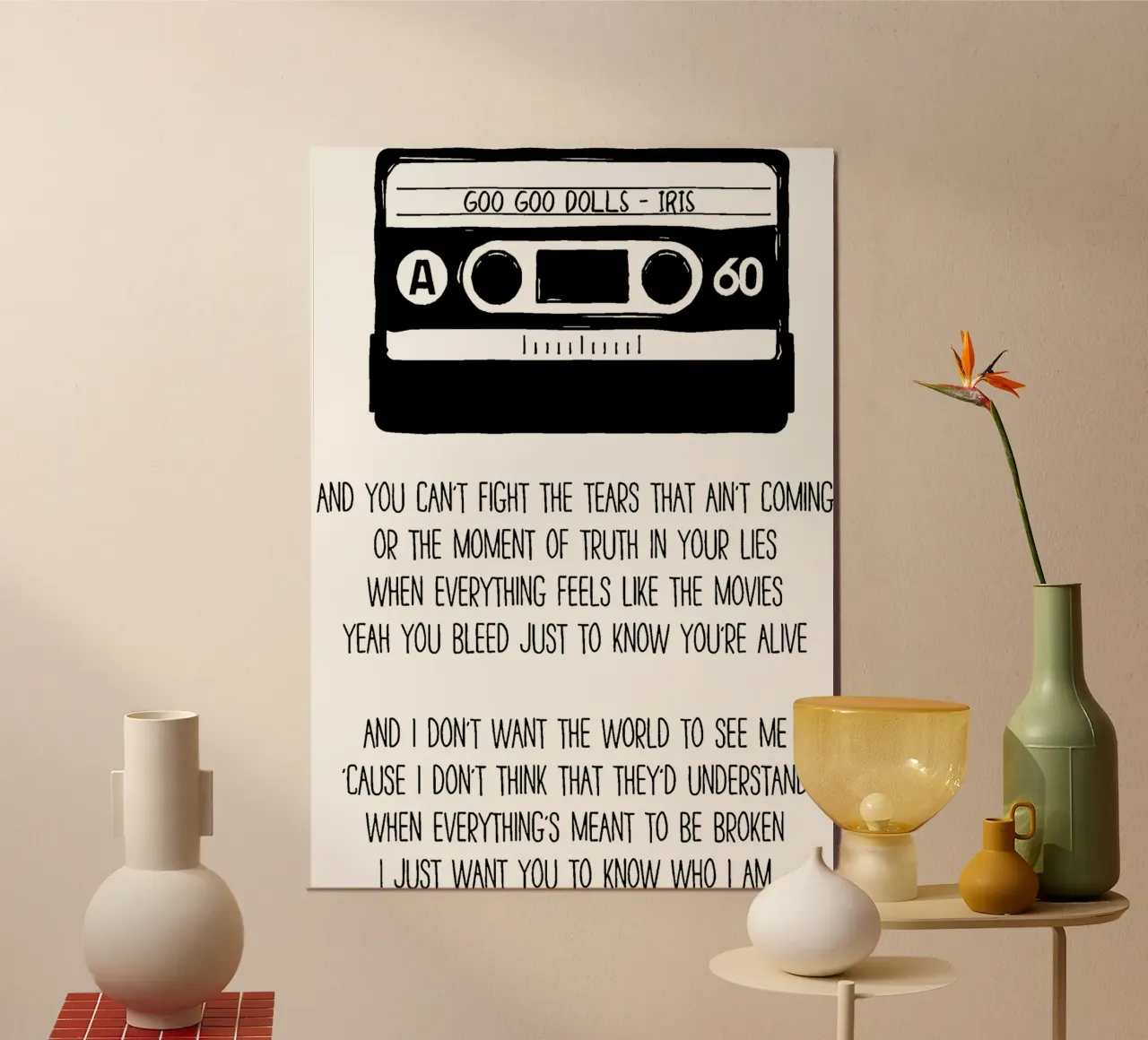 Goo Goo Dolls poster da Deepness