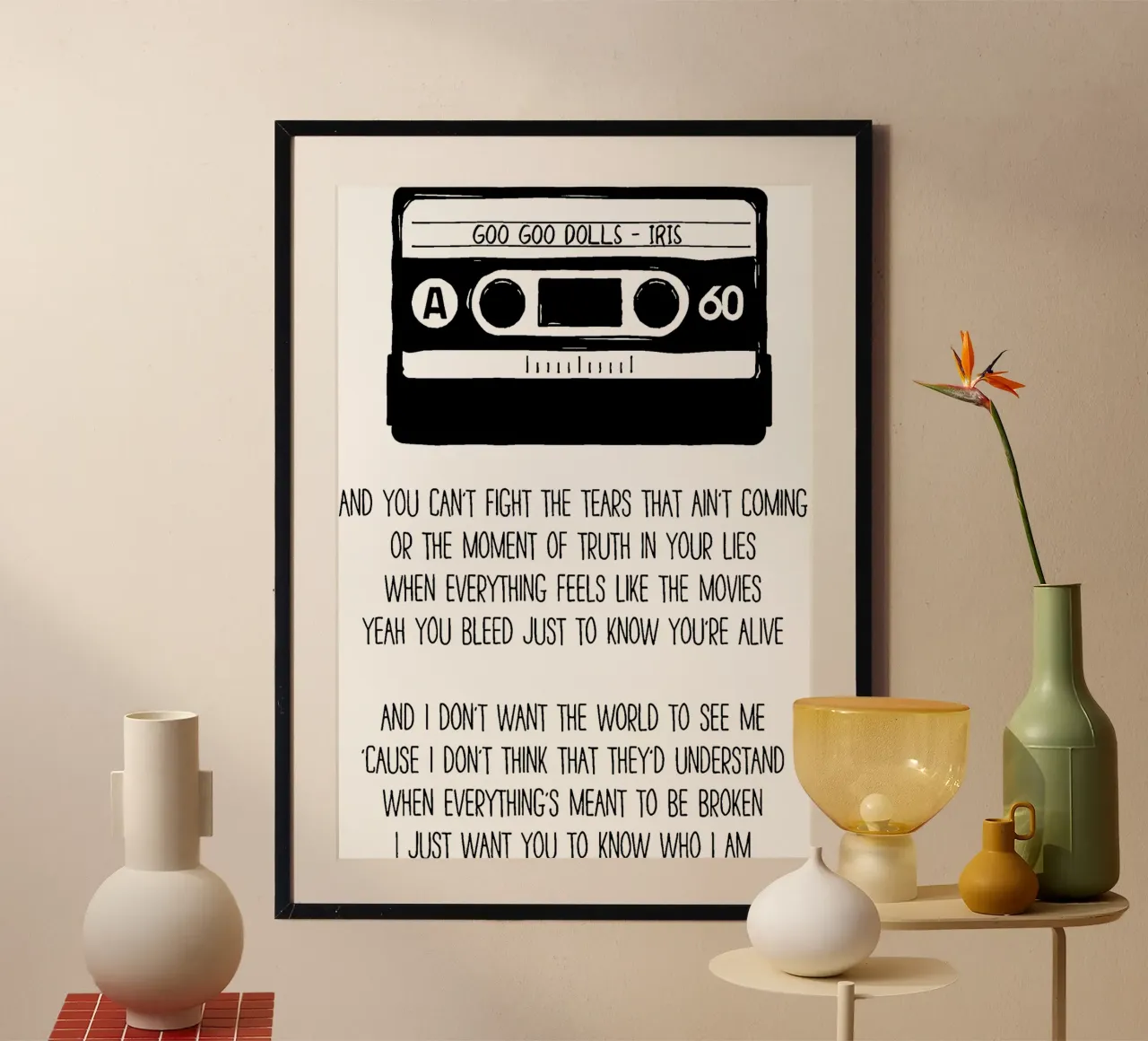 Goo Goo Dolls poster da Deepness