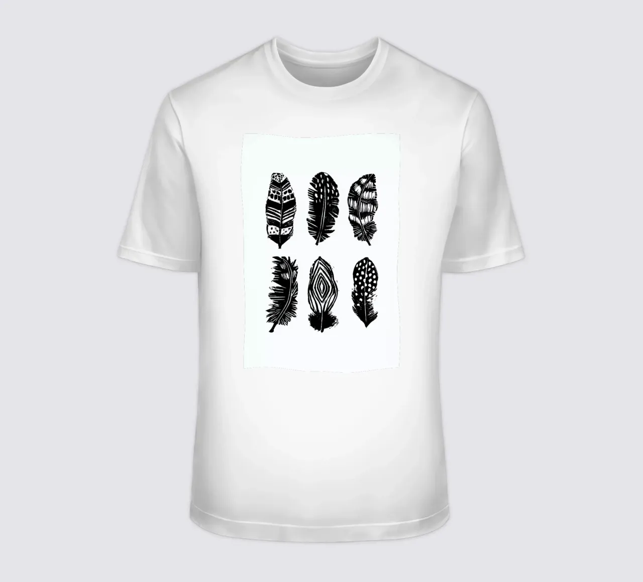 Feathers t-shirt da Goed Blauw