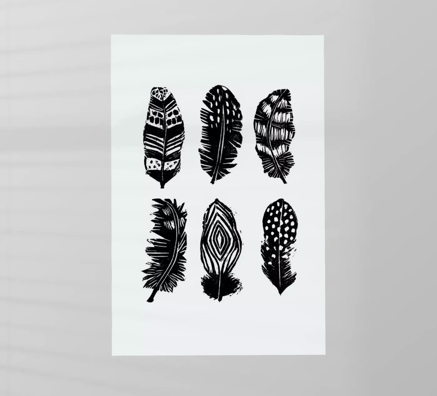 Feathers pellicola backlit da Goed Blauw