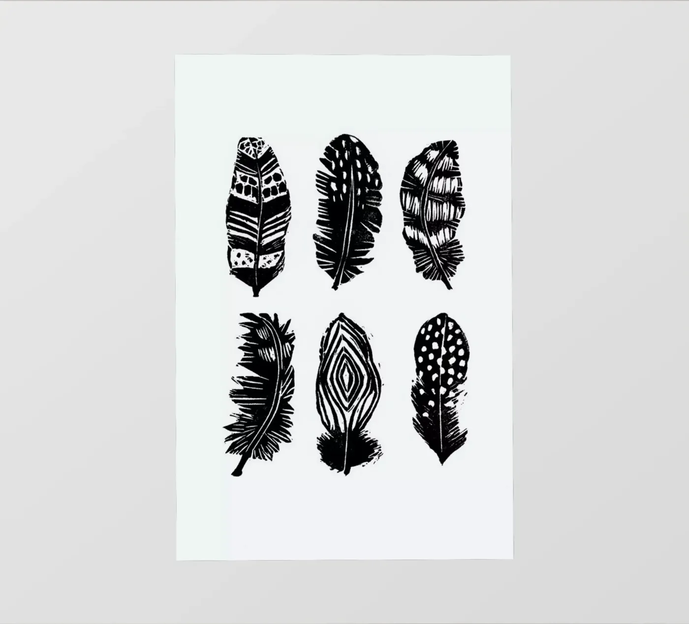 Feathers pellicola backlit da Goed Blauw