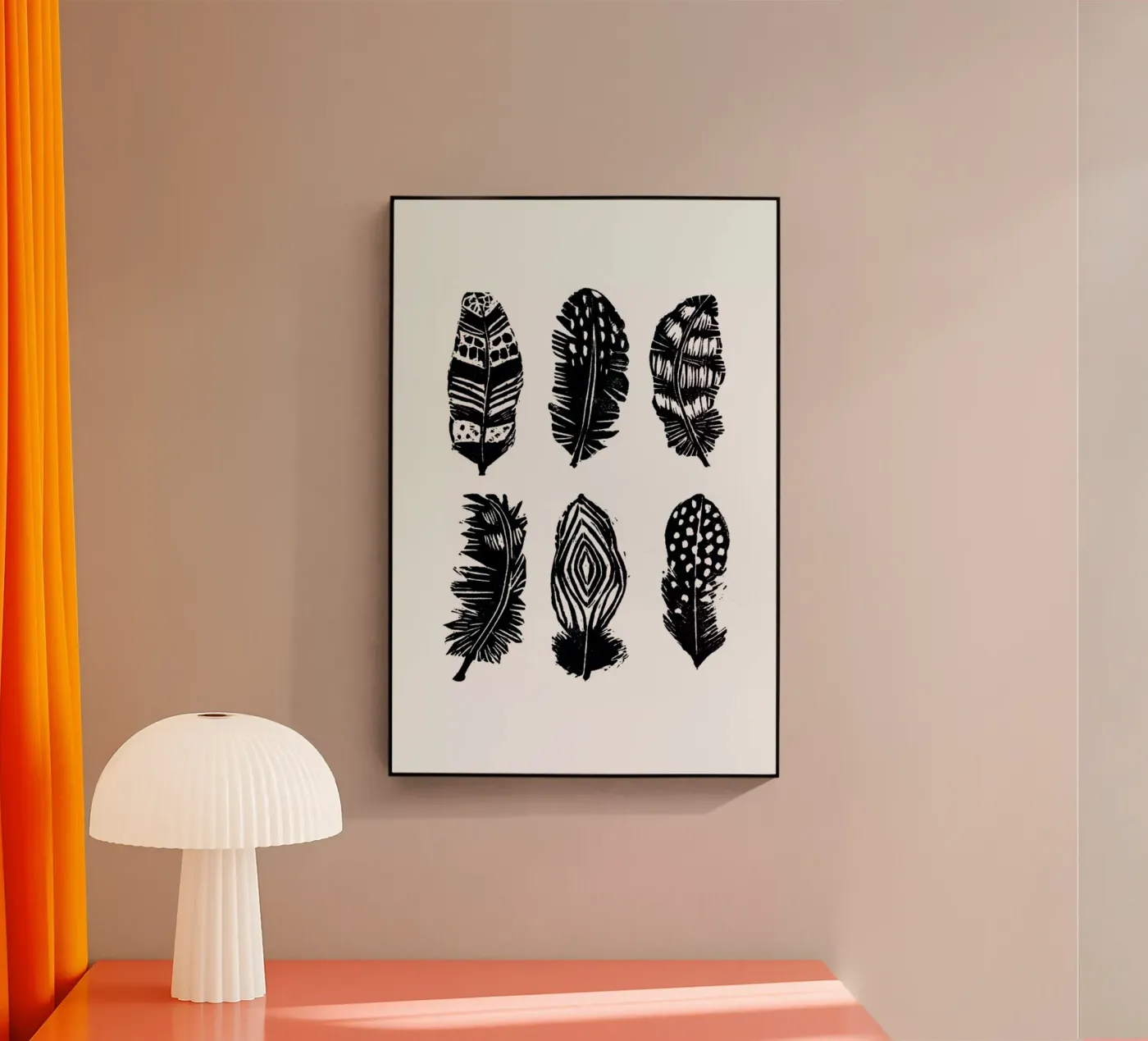 Feathers Acryl-Glas von Goed Blauw