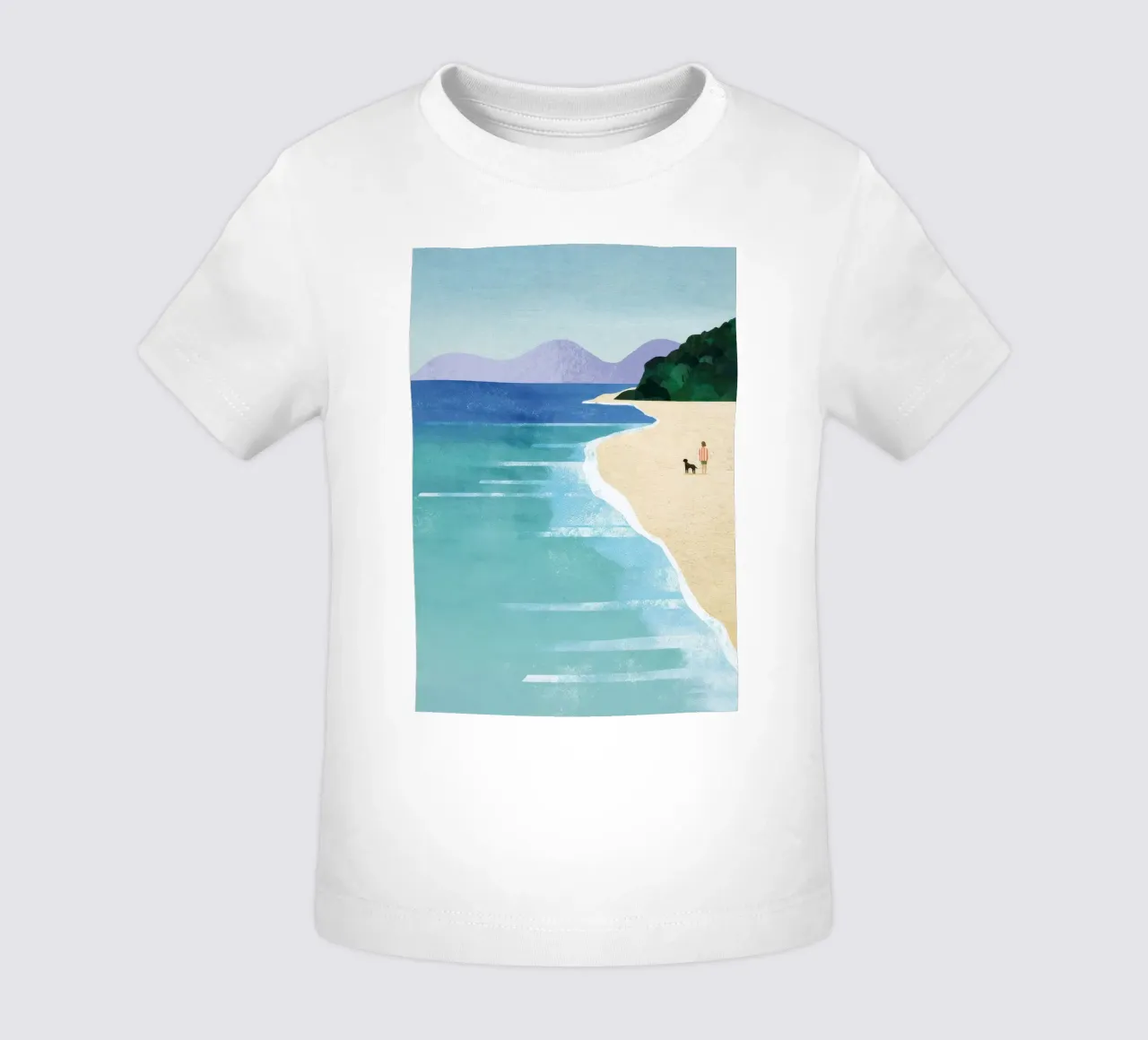 Ragazza da spiaggia II maglietta neonato da Band Merch